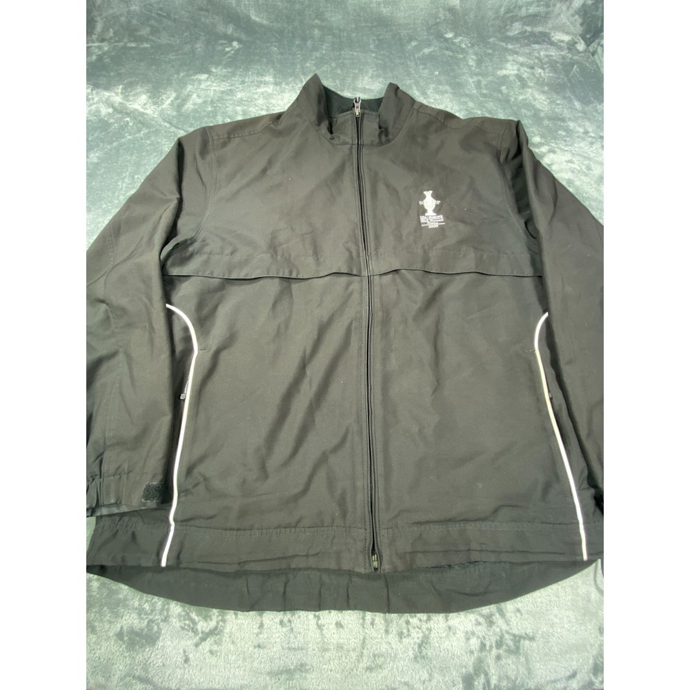 Cutter and Buck Solheim Cup 2009 Golf Pullover Mens L WeatherTec WindTec Vented